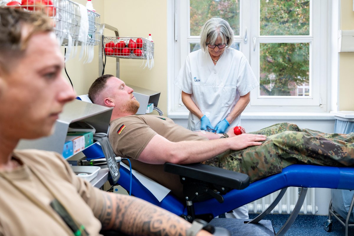 UKM Blutspende | Bundeswehrsoldaten